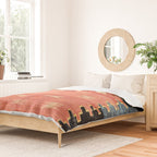 South West Anatolia  Antique Turkish Niche Kilim Print Duvet Cover Gallery Image 2