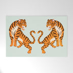 The Roar: Orange Tiger Edition Welcome Mat Gallery Image 1