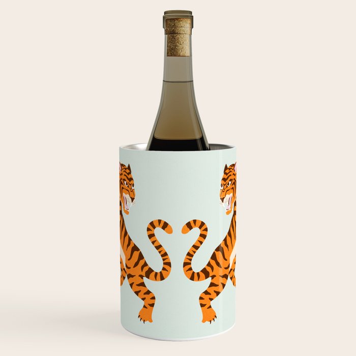 The Roar: Orange Tiger Edition Wine Chiller Gallery Image 1