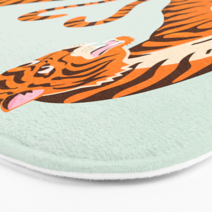 The Roar: Orange Tiger Edition Bath Mat Gallery Image 3