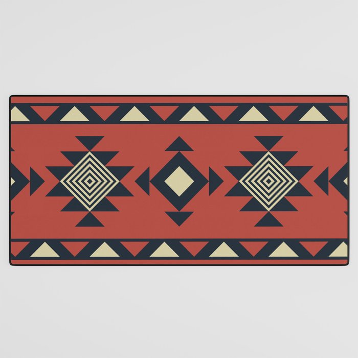 Aztec pattern Desk Mat Gallery Image 3