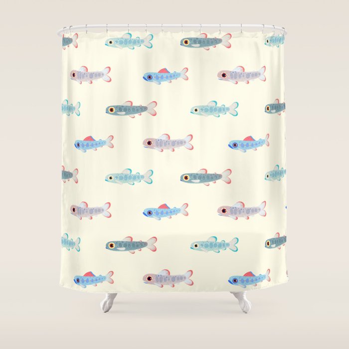 Trouts Shower Curtain Gallery Image 1