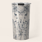Indian Elephant Mandala Travel Mug Gallery Image 1