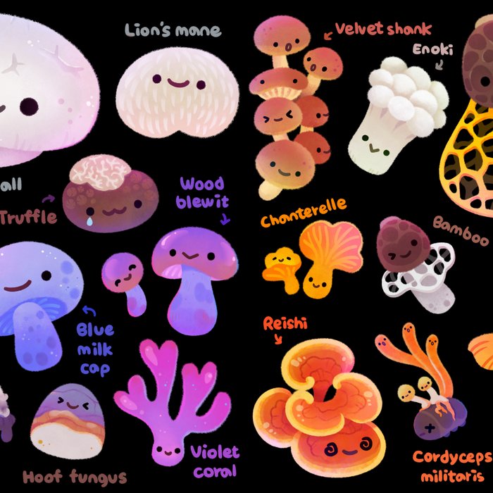 Mushroom - name Coffee Mug Gallery Image 2