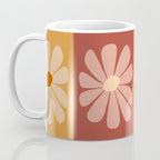 70's Daisy Bloom  Coffee Mug Gallery Image 3
