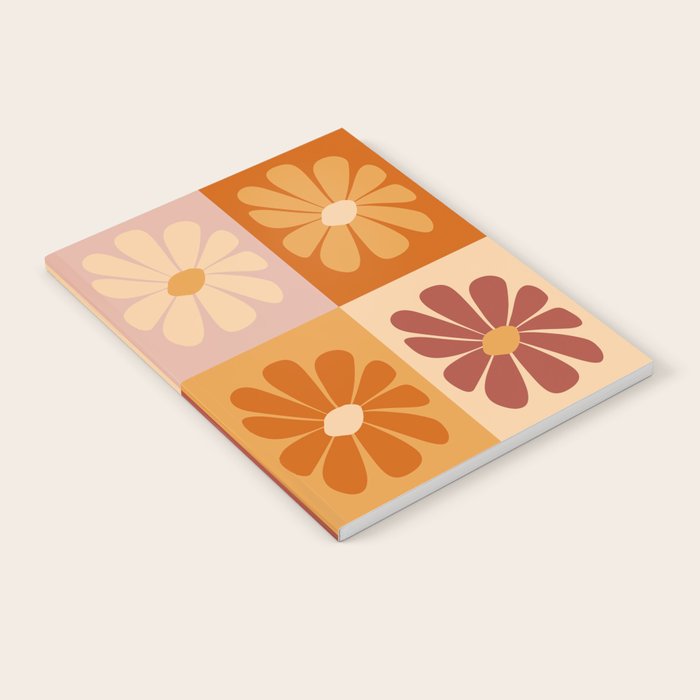 70's Daisy Bloom  Notebook Gallery Image 2