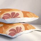 70's Daisy Bloom  Pillow Sham Gallery Image 3