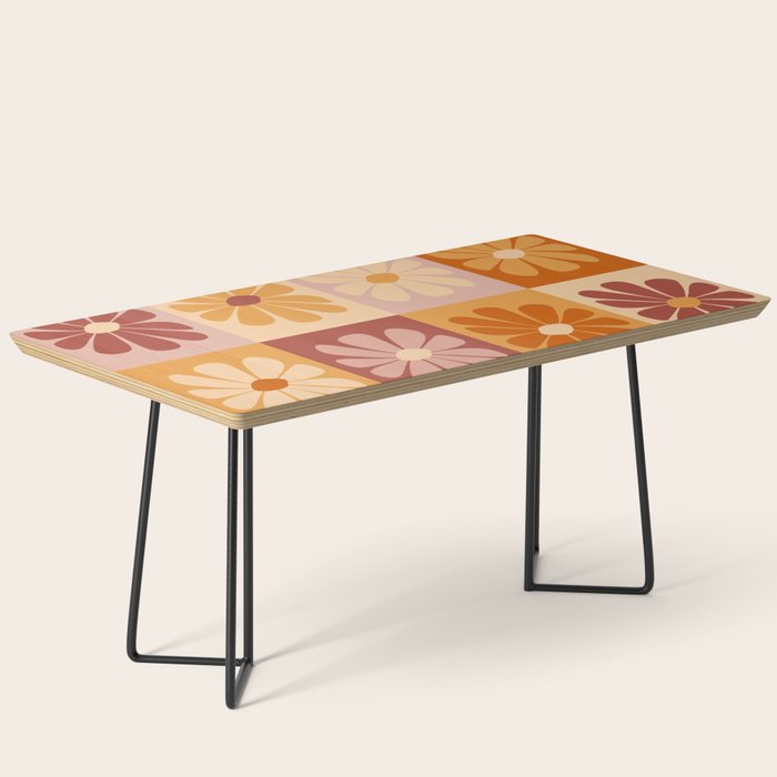 70's Daisy Bloom  Coffee Table Gallery Image 1