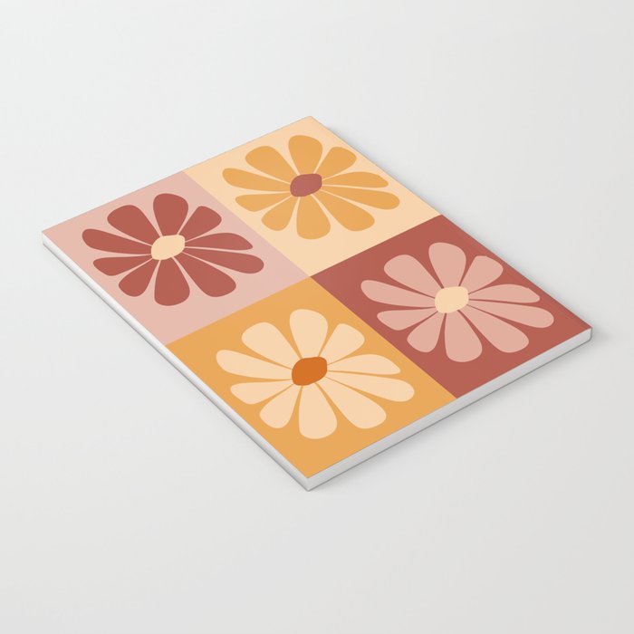 70's Daisy Bloom  Notebook Gallery Image 3