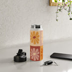 70's Daisy Bloom  Water Bottle Gallery Image 4