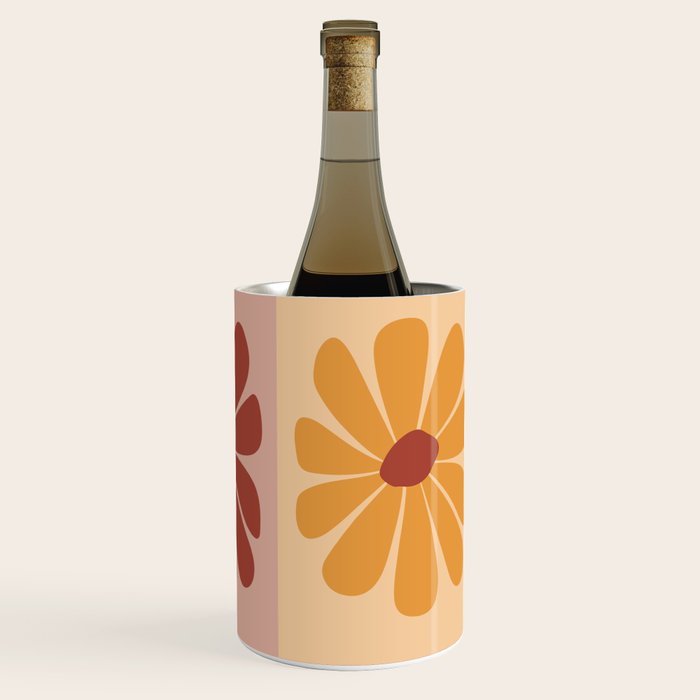 70's Daisy Bloom  Wine Chiller Gallery Image 2