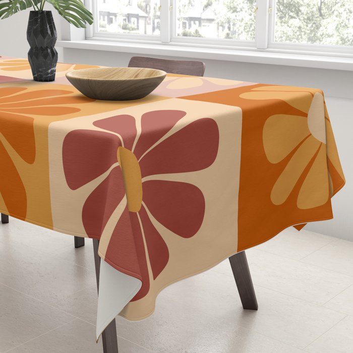 70's Daisy Bloom  Tablecloth Gallery Image 3