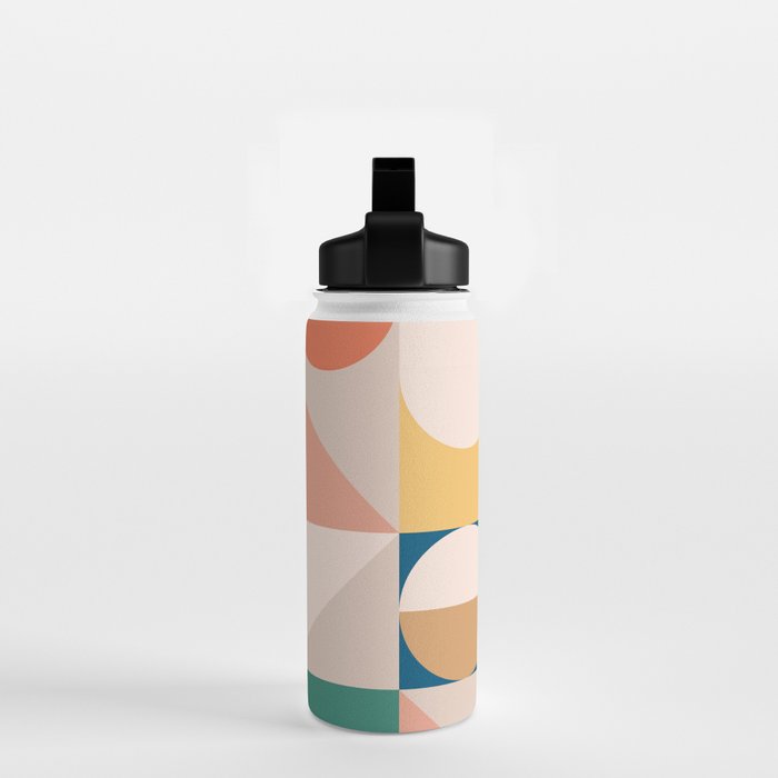Modern Geometric 73A Water Bottle Gallery Image 2