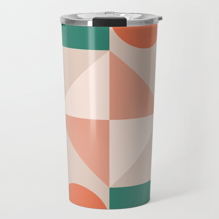Modern Geometric 73A Travel Mug Gallery Image 1
