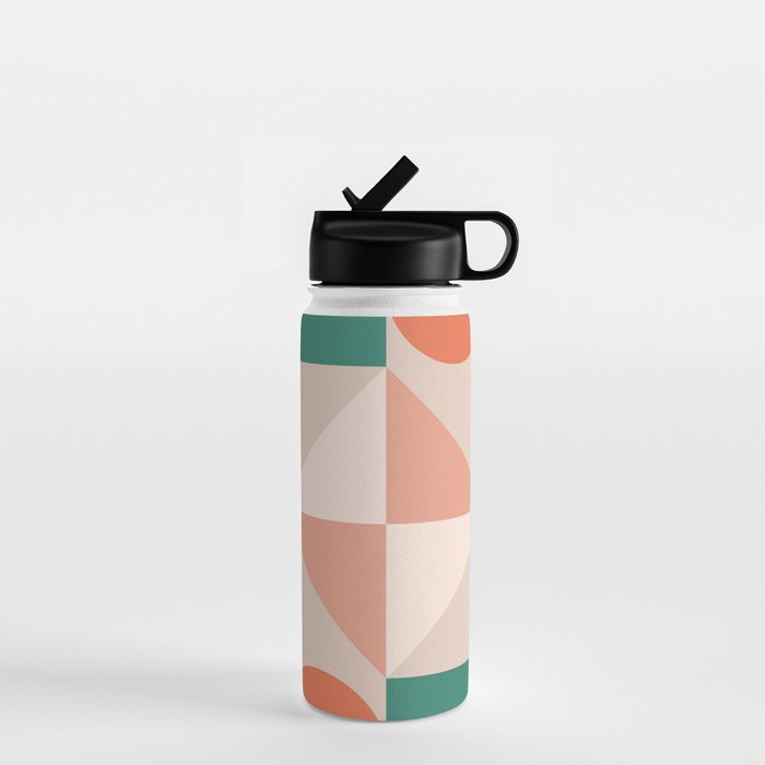 Modern Geometric 73A Water Bottle Gallery Image 1