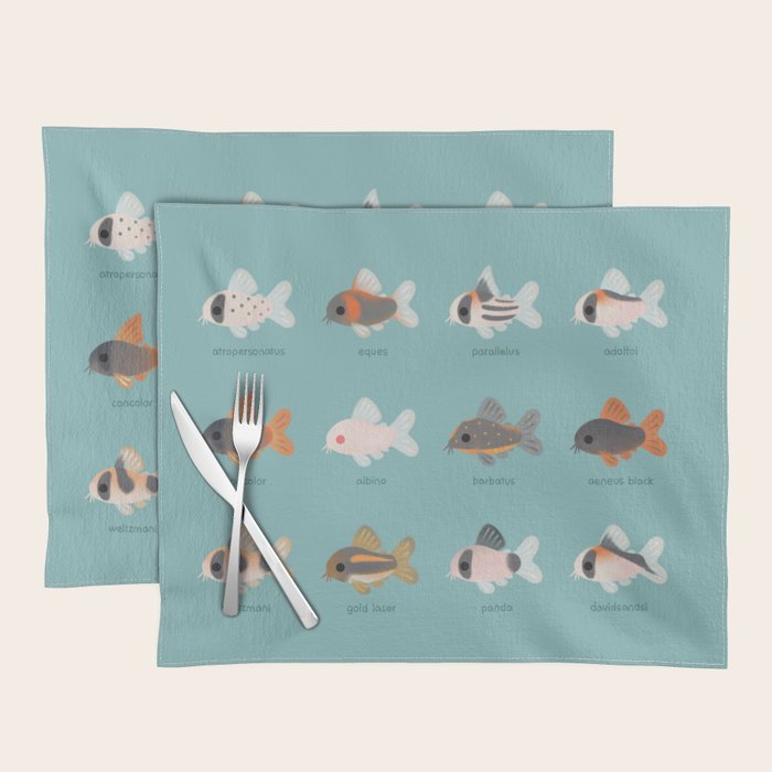 Corydoras! Placemat Gallery Image 1