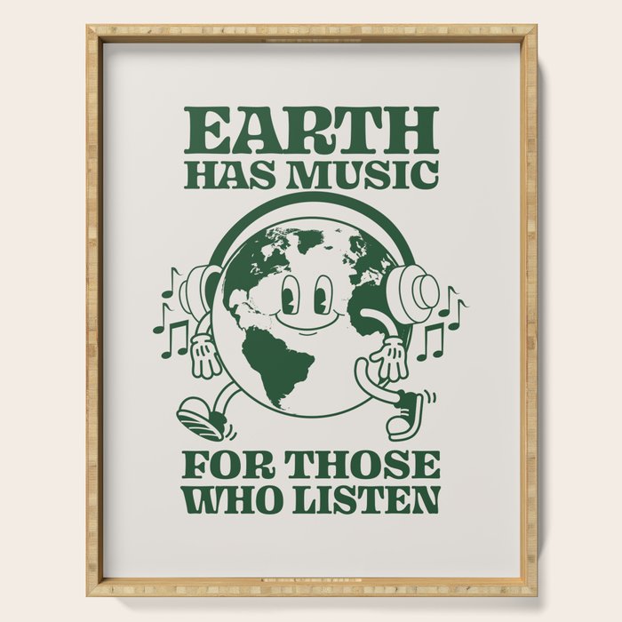 Earth Silent Disco Serving Tray Gallery Image 1