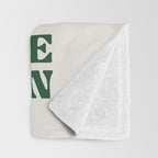 Earth Silent Disco Throw Blanket Gallery Image 3