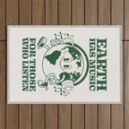 Earth Silent Disco Outdoor Rug Gallery Image 1