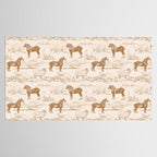 Clydesdale Horses in The Scottish Landscape  Tablecloth Gallery Image 2