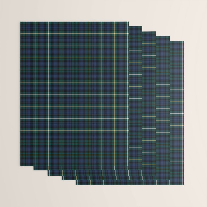 Clan Campbell Tartan Wrapping Paper Gallery Image 3
