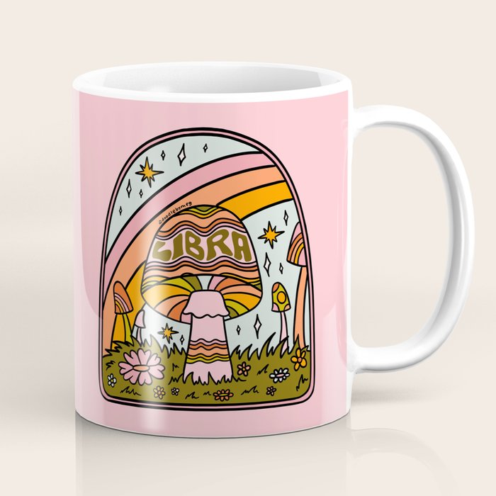 Libra Mushroom Coffee Mug Gallery Image 1