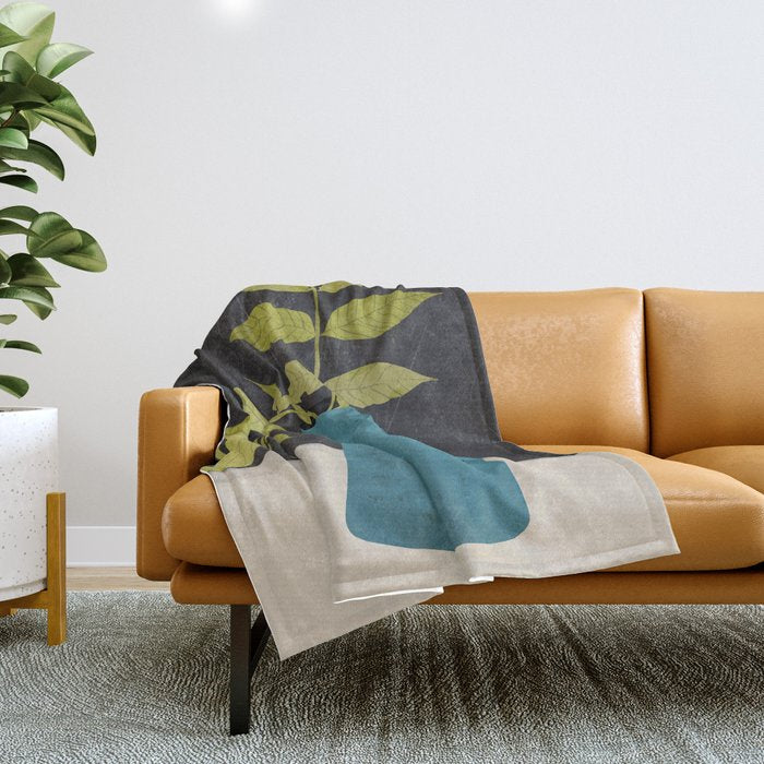 Vase 6 Throw Blanket Gallery Image 1