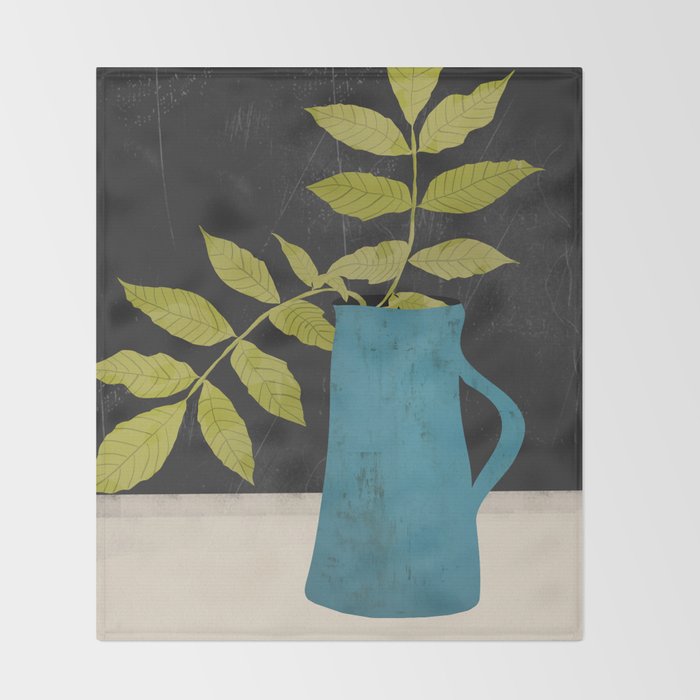 Vase 6 Throw Blanket Gallery Image 2