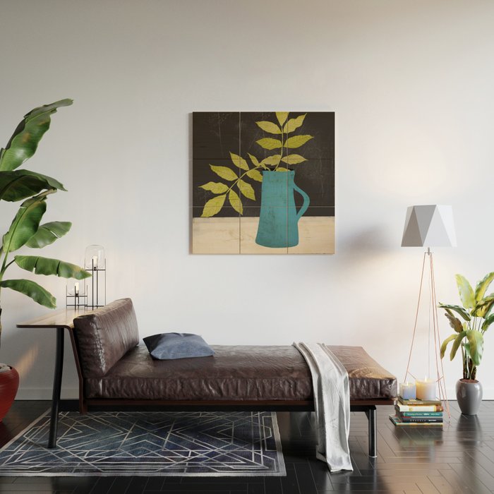 Vase 6 Wood Wall Art Gallery Image 2