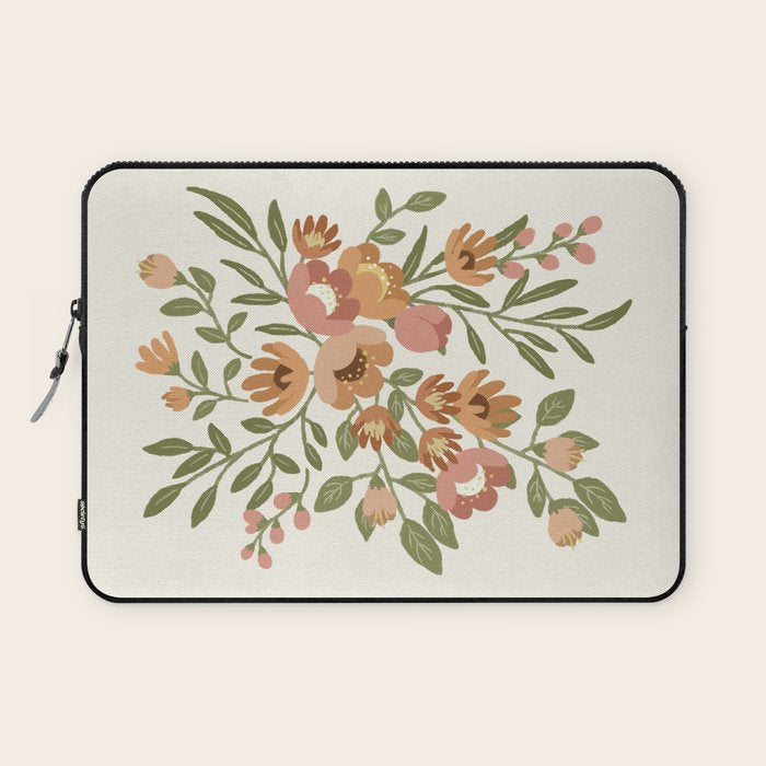 Freya Flowers Laptop Sleeve Gallery Image 1