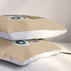 Retro Roller Skates - Teal & Yellow Palette Pillow Sham Gallery Image 3