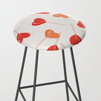 Heart Lollipops - Peach Palette Stool Gallery Image 2