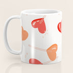 Heart Lollipops - Peach Palette Coffee Mug Gallery Image 3