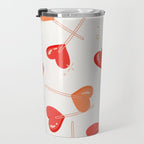 Heart Lollipops - Peach Palette Travel Mug Gallery Image 3