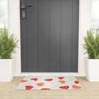 Heart Lollipops - Peach Palette Welcome Mat Gallery Image 3