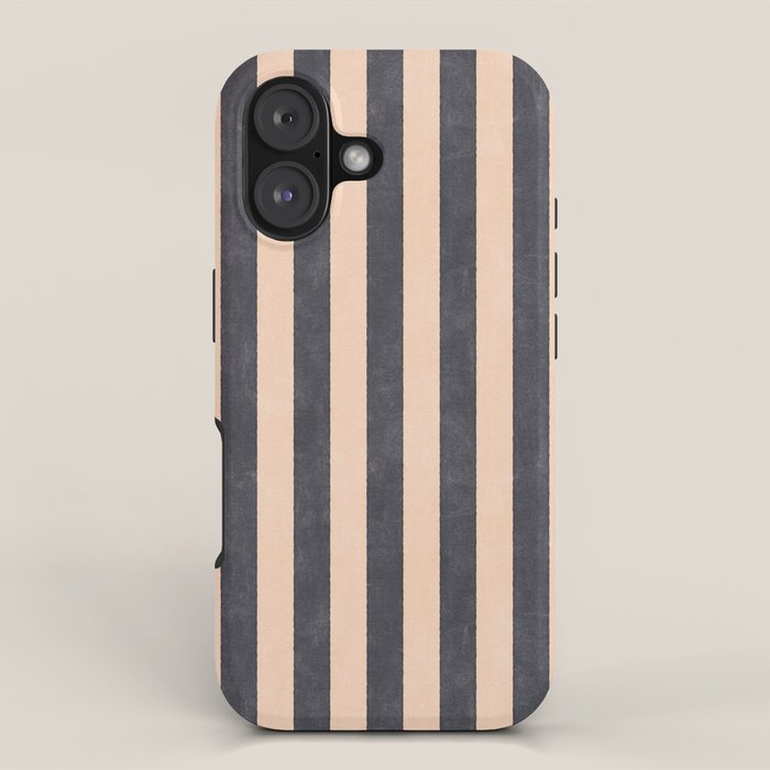 STRIPES 001 P - Basaltic iPhone Case Gallery Image 1