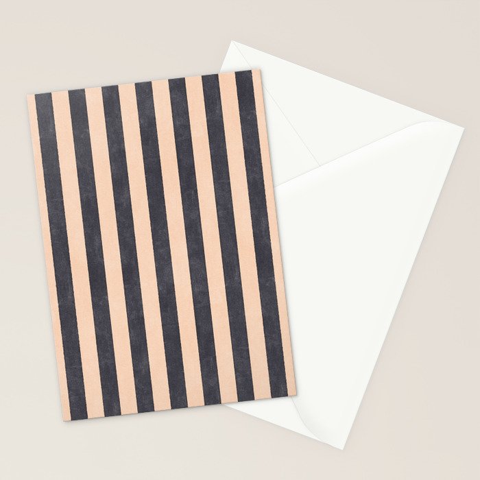 STRIPES 001 P - Basaltic Stationery Card Gallery Image 2