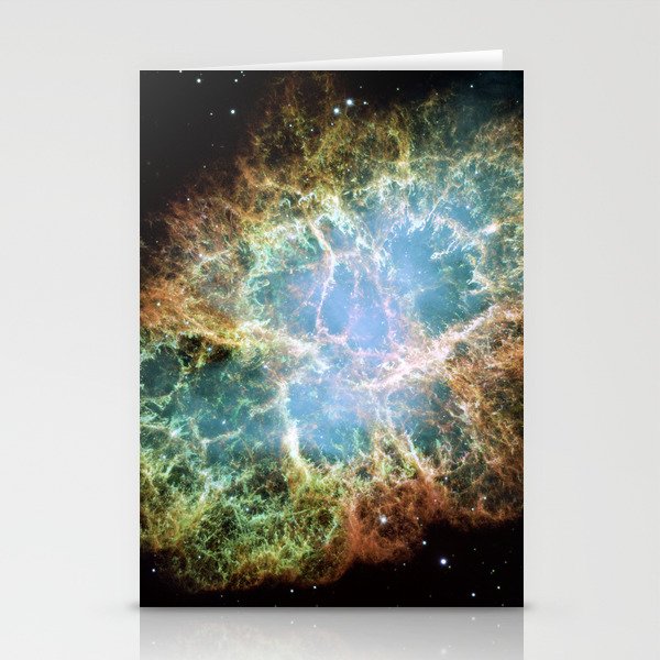 Crab Nebula (Hubble Space Telescope / ESA) Stationery Card Gallery Image 2