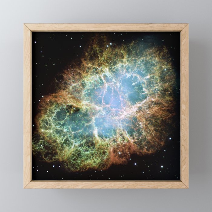 Crab Nebula (Hubble Space Telescope / ESA) Mini Art Print Gallery Image 1