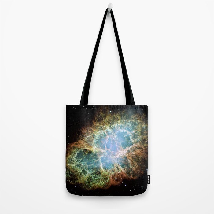 Crab Nebula (Hubble Space Telescope / ESA) Tote Bag Gallery Image 2