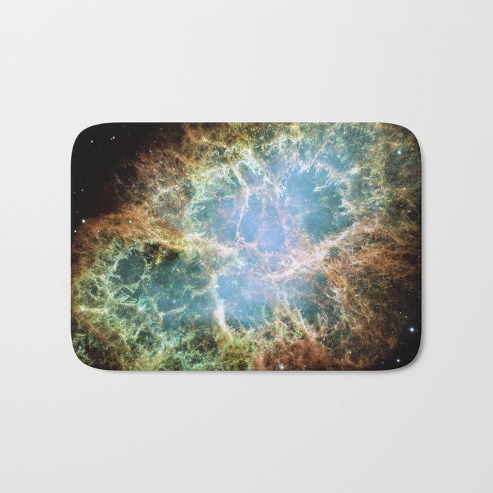 Crab Nebula (Hubble Space Telescope / ESA) Bath Mat Gallery Image 1