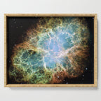 Crab Nebula (Hubble Space Telescope / ESA) Serving Tray Gallery Image 1