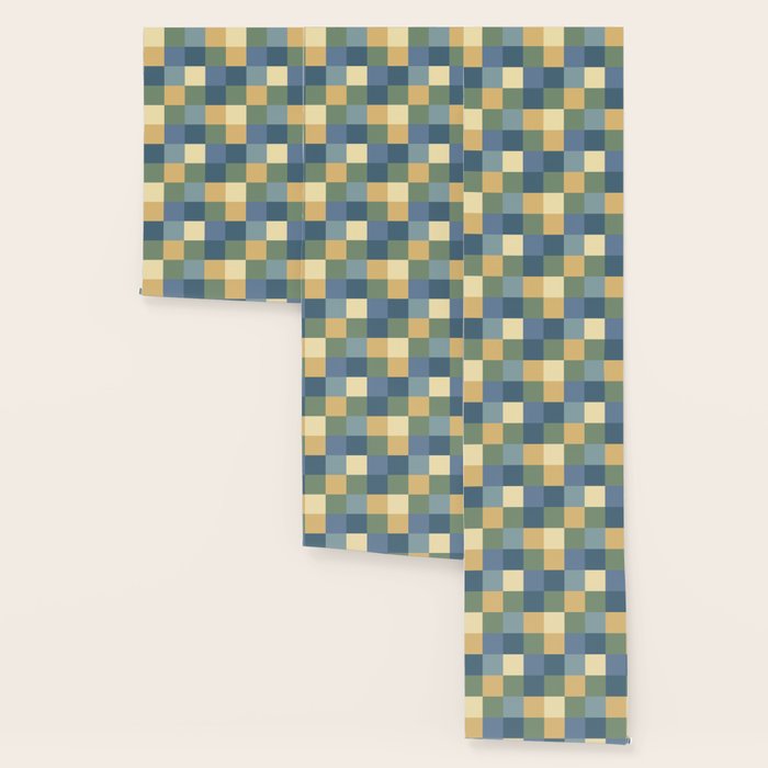 Bold Natural Checks Pattern - Large VIII Wallpaper Gallery Image 3