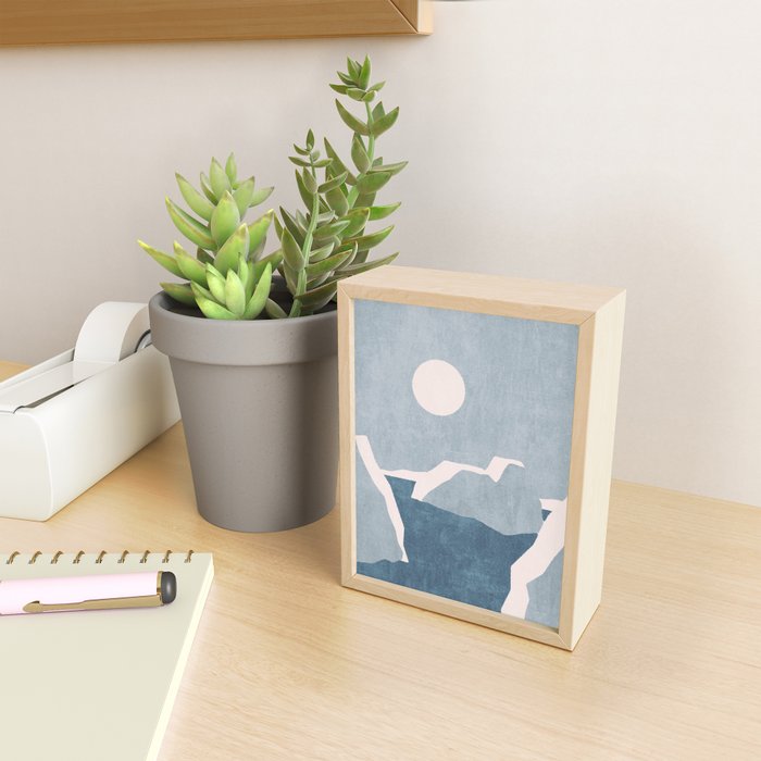 LANDSHAPES / Arctic - Day Mini Art Print Gallery Image 2