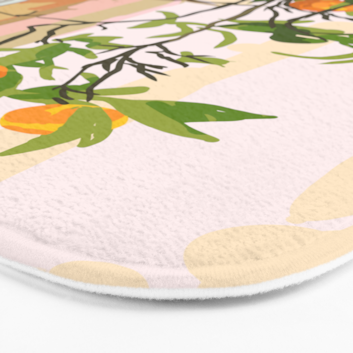Wherever you go, go with all your heart | Summer Travel Morocco Boho Oranges | Architecture Building Bath Mat Gallery Image 3
