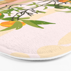 Wherever you go, go with all your heart | Summer Travel Morocco Boho Oranges | Architecture Building Bath Mat Gallery Image 3