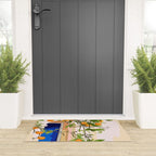 Wherever you go, go with all your heart | Summer Travel Morocco Boho Oranges | Architecture Building Welcome Mat Gallery Image 3