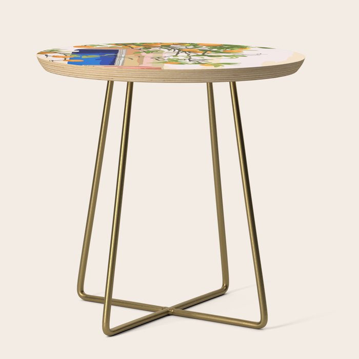 Wherever you go, go with all your heart | Summer Travel Morocco Boho Oranges | Architecture Building Side Table Gallery Image 1