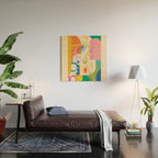 Abstract Woman 13 Wood Wall Art Gallery Image 2