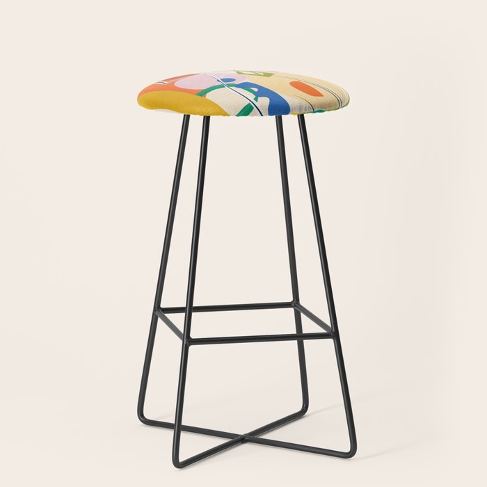 Abstract Woman 13 Stool Gallery Image 1